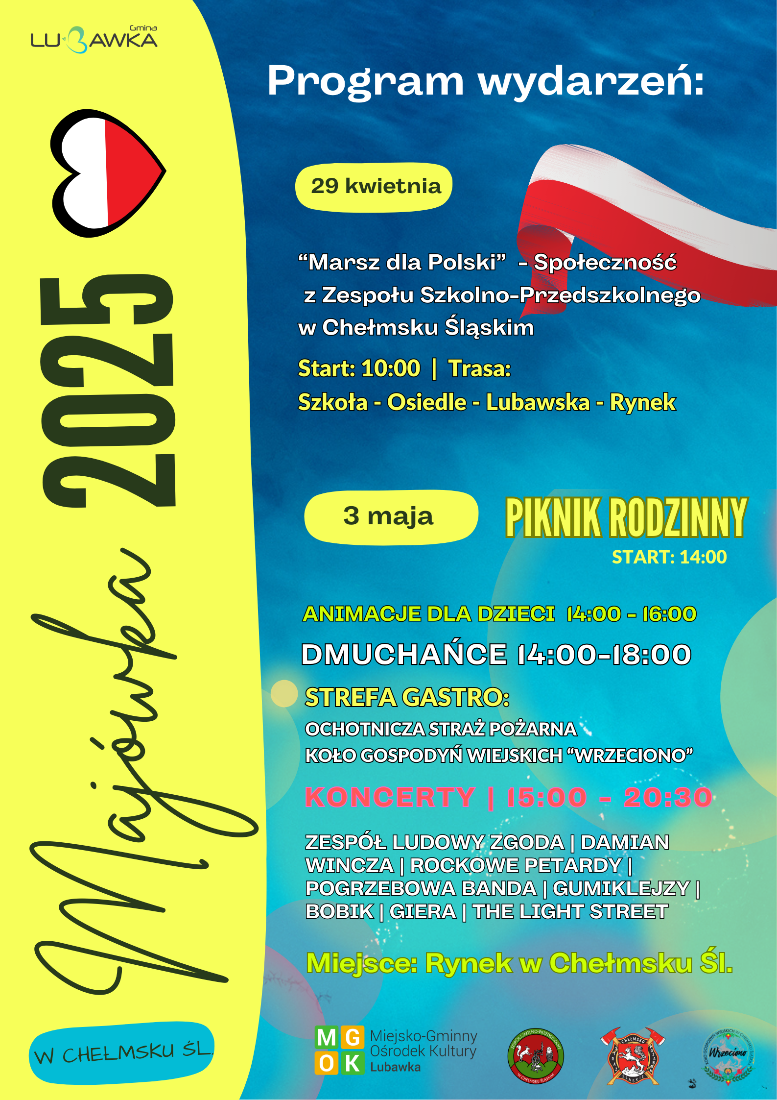 Majówka 2025 w Chełmsku Śląskim