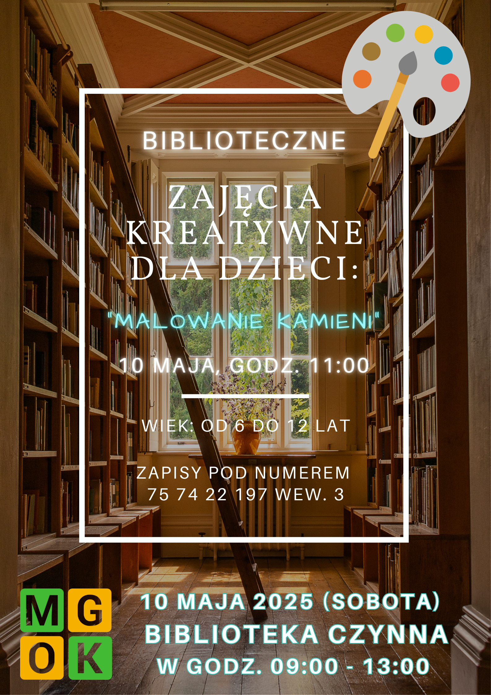 Kreatywna sobota w Bibliotece w Chełmsku Śląskim