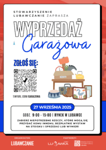 Plakat - Wyprzedaż garażowa (edycja 1)
