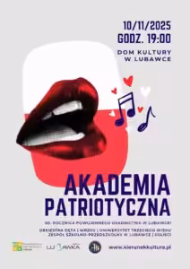 Plakat - Święto Niepodległości w gminie Lubawka